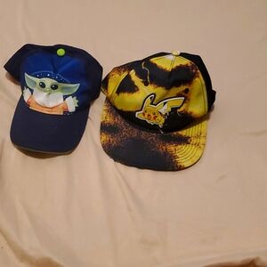 2 boys Baseball Caps